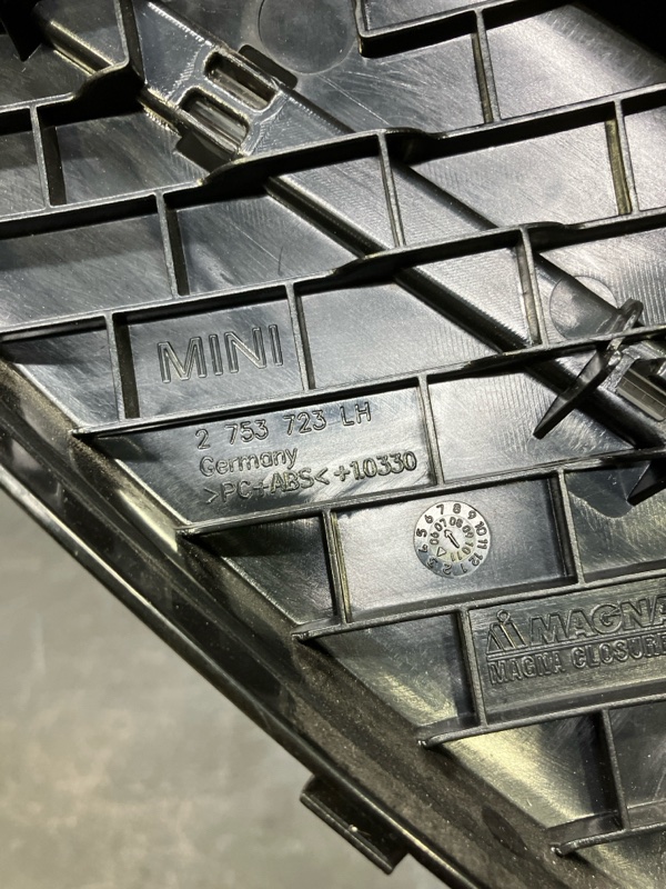 Накладка ручки двери передняя левая Hatch 2011 R56 N16B16