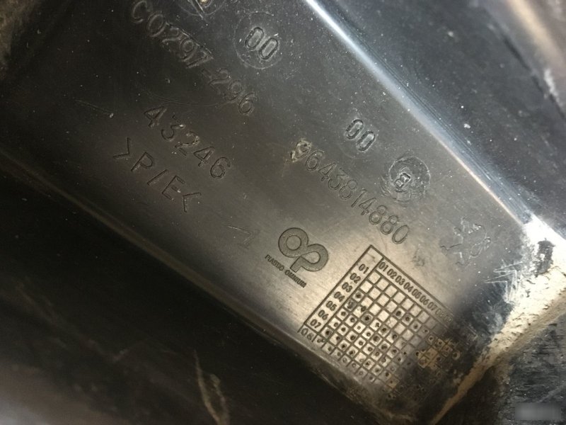 Усилитель бампера передний Berlingo