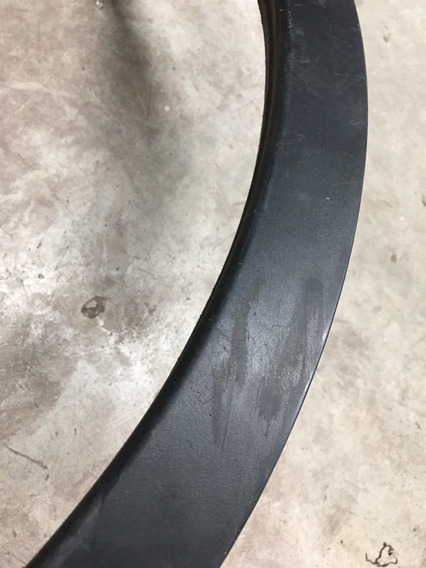 Накладка крыла задняя правая Qashqai J10