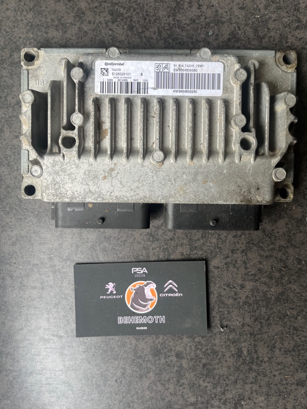 Блок управления Citroen C4 1.6 9664859580 Б/У