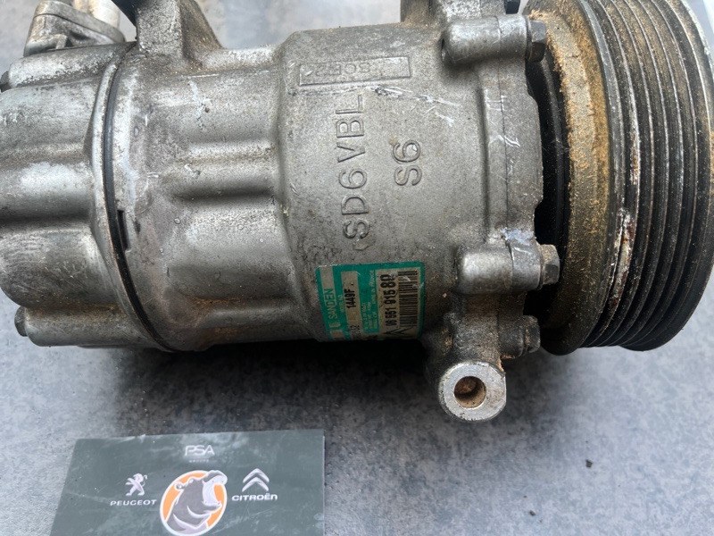 Запчасть компрессор кондиционера Peugeot 206 1.6 9655191580 Б/У Компрессор кондиционера Peugeot 206 1.6 9655191580 Б/У