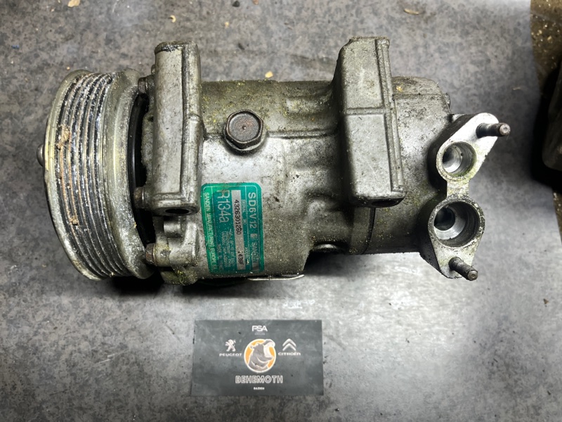 Компрессор кондиционера Peugeot 206 1.6 4326301260 Б/У
