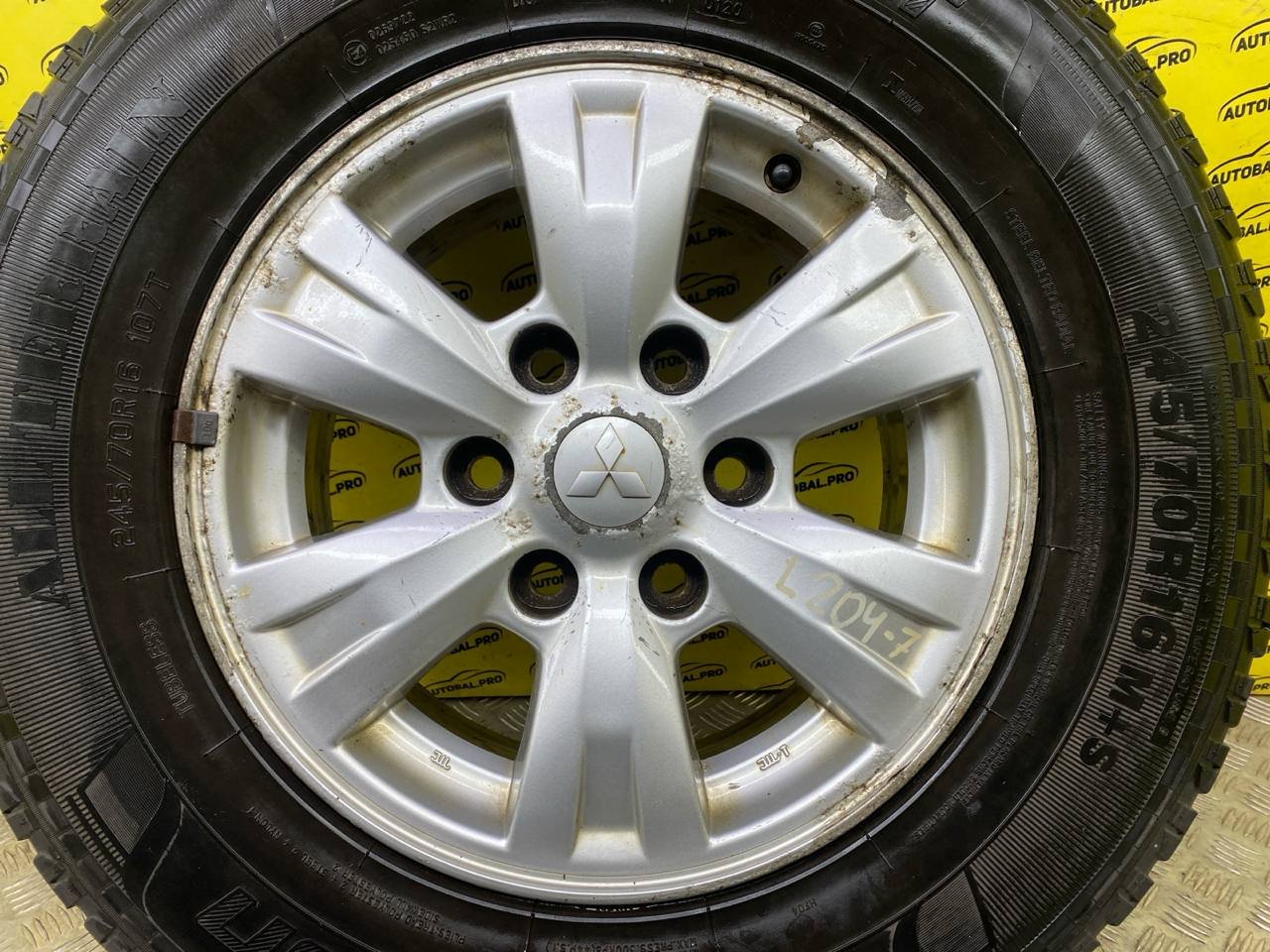 Колесо запасное (таблетка) L200 (2006-2015) 2012 Пикап 2.5 D 4D56