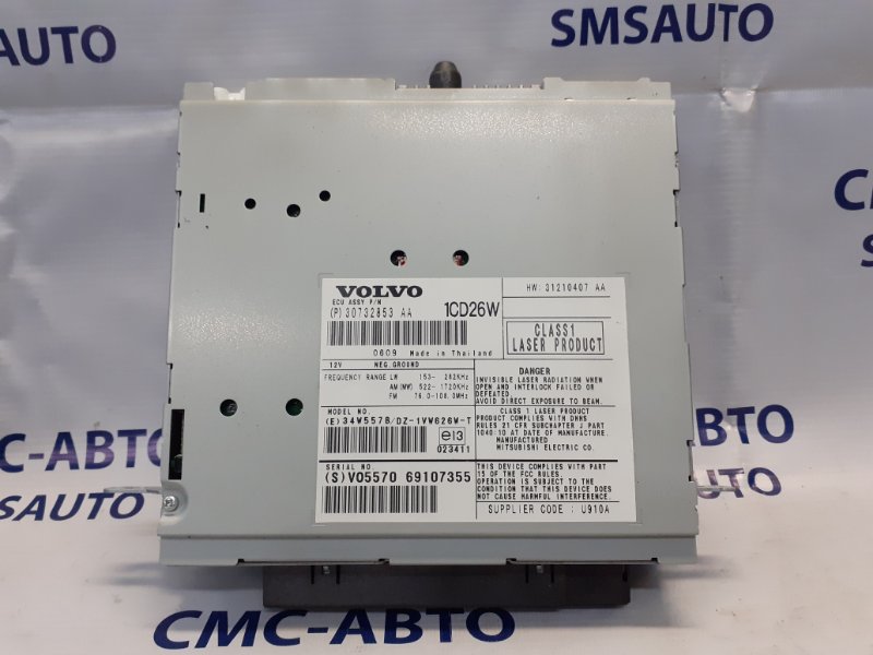 Cd чейнджер Volvo Xc90 XC90 3.2 2007