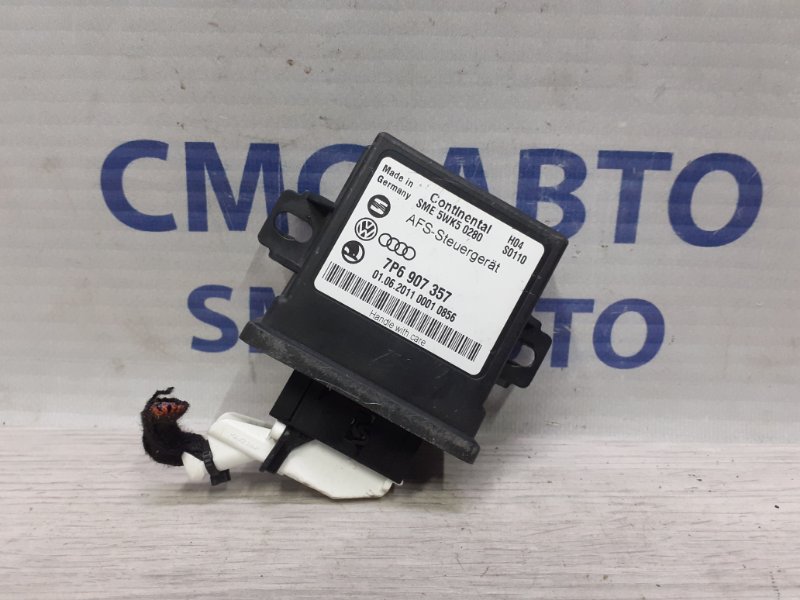 Блок управления светом Volkswagen Touareg 2011 NF 3.6 7P6907357 контрактная