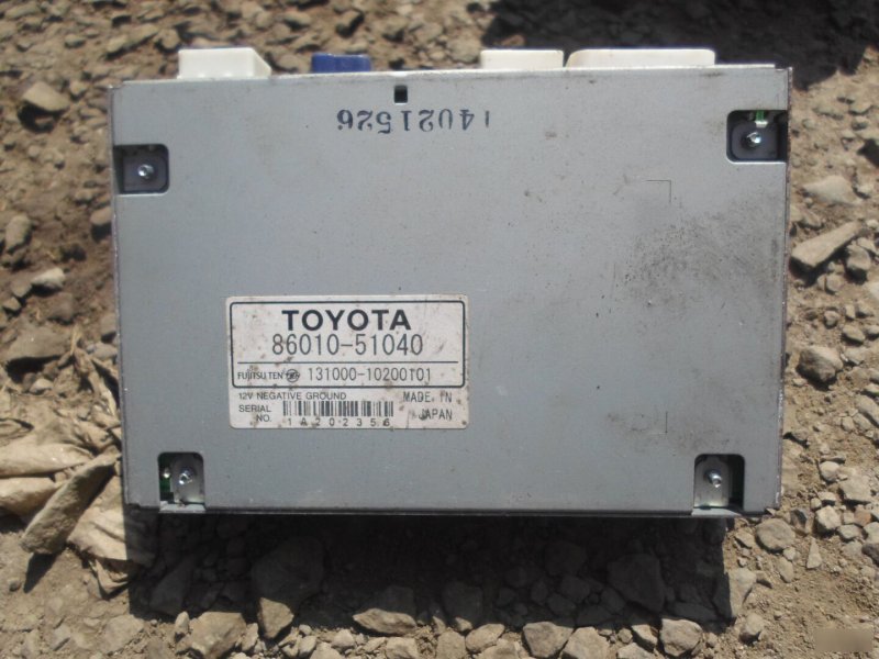Tv tuner TOYOTA BREVIS JCG10 86010-51040 контрактная