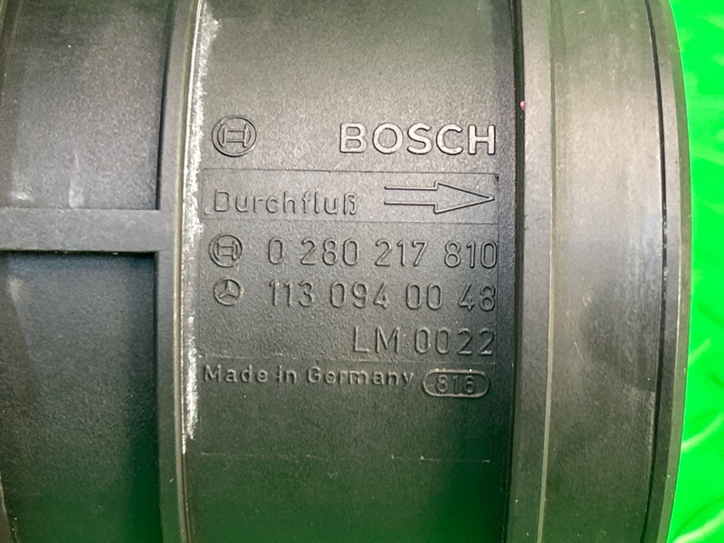 Датчик массового расхода воздуха (ДМРВ) S W220 M113