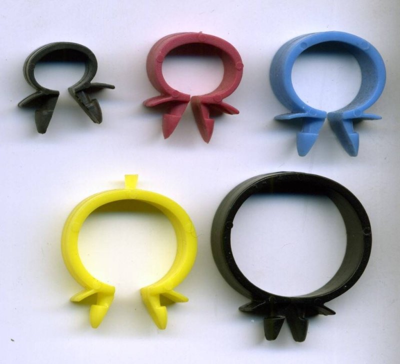 Клипса эл.проводки D12 ЛАДА новая