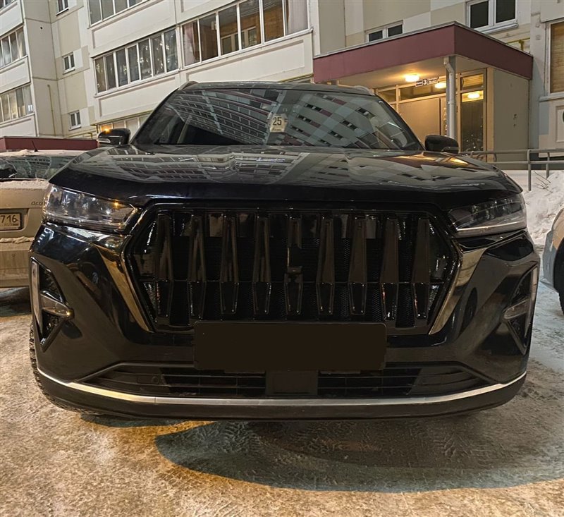 Решетка радиатора Тюнинг Tiggo 7 pro Max 2022-