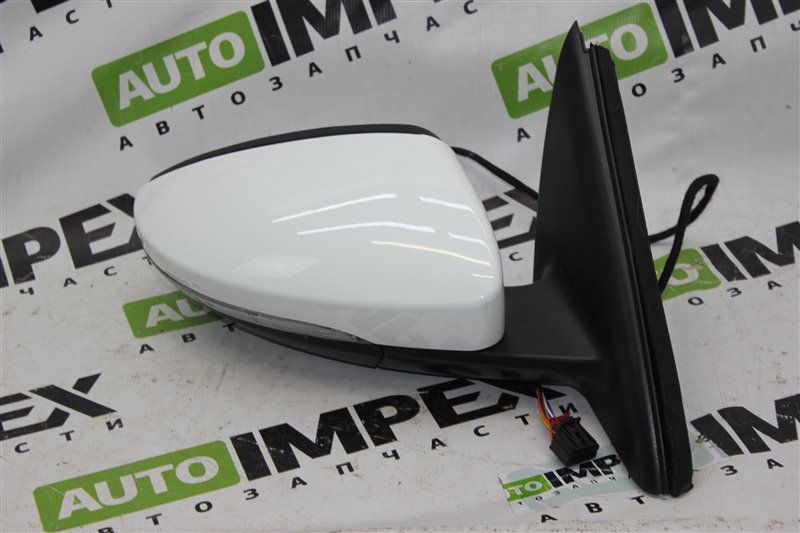 Зеркало левое Белое OCTAVIA 2013-2020 A7 2013-2020
