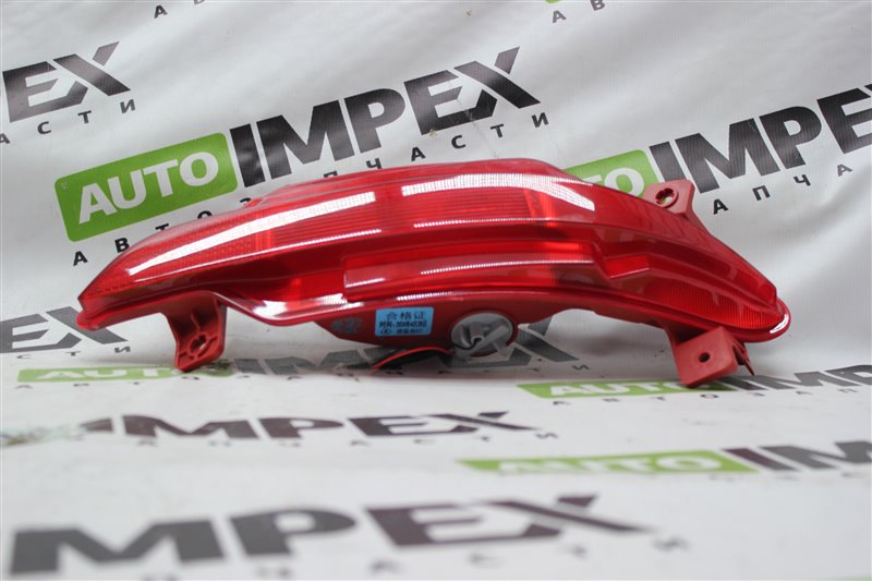 ПТФ задняя правая Tiggo 7 pro 2020-