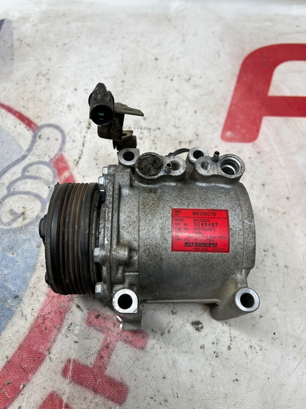 Компрессор кондиционера Mitsubishi Space Star 1 4g13 MR398278 Б/У