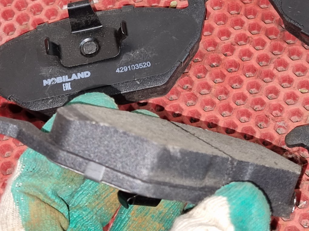 Тормозные колодки переднее Octavia 1+2