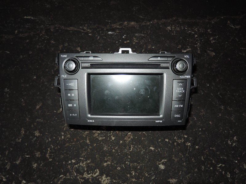 Монитор TOYOTA COROLLA FIELDER NZE141 86120-12A60 контрактная