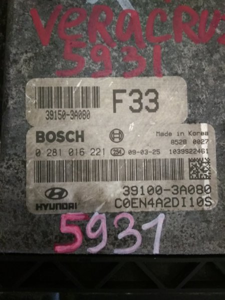 Блок управления двигателем VeraCruz 2009 EN D6EA