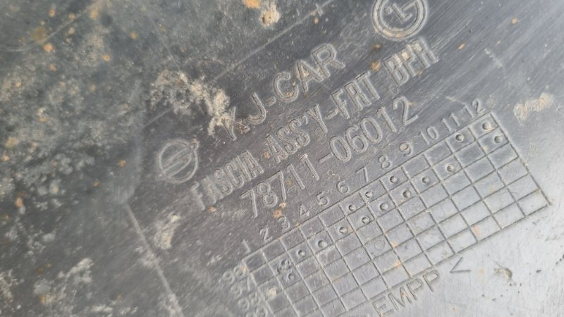 Бампер передний для Ssang Yong Korando KJ OM662, 7871106012, 7871106012 10 ракурс Бампер передний для Ssang Yong Korando KJ OM662, 7871106012, 7871106012 10 ракурс