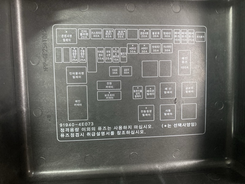 Блок предохранителей для Kia Bongo PU J3, 919404E073, 919404E073 3 ракурс Блок предохранителей для Kia Bongo PU J3, 919404E073, 919404E073 3 ракурс