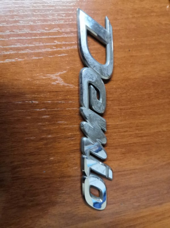 Эмблема Mazda Demio DY3W ZJ-VE