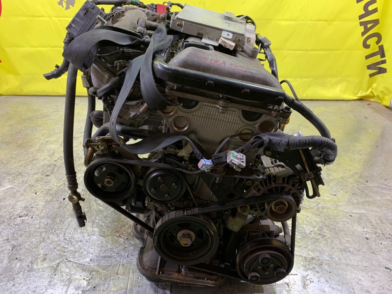 Двигатель Nissan Bluebird HU14 SR20DE 09.1998