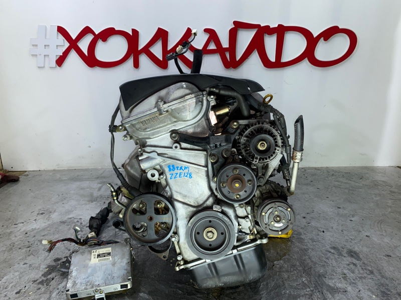 Двигатель Toyota Will Vs ZZE128 2ZZ-GE 04.2001