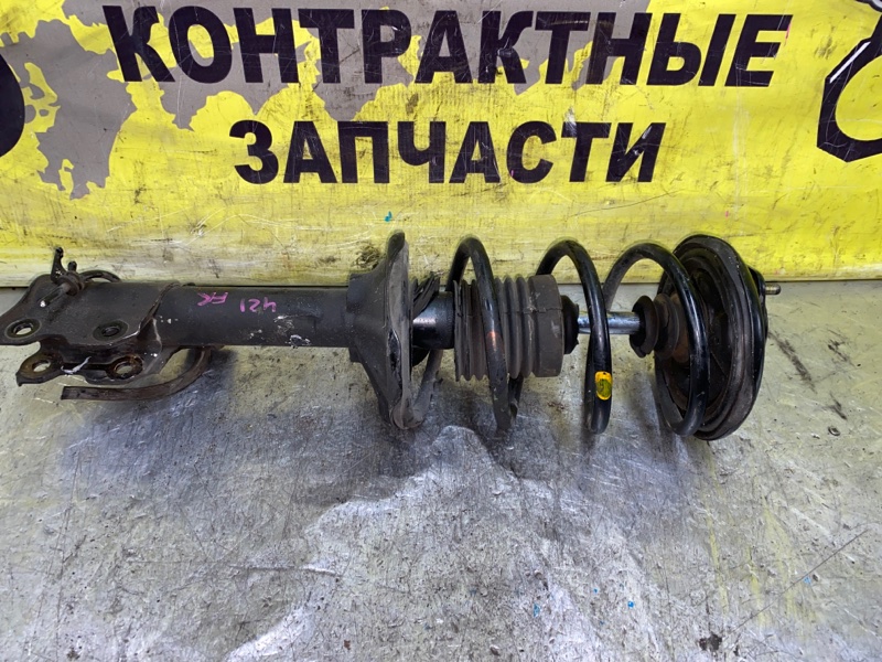 Стойка подвески Nissan Lucino FB14 GA15DE 05.1994 передняя правая