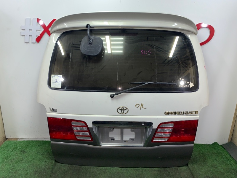 Дверь задняя багажника Toyota Grand Hiace VCH10W 5VZ-FE 2001 задняя