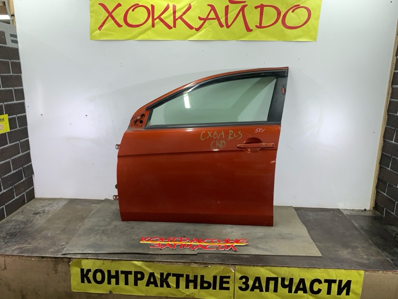 Дверь боковая Mitsubishi Lancer X CX6A 4J10 12.2008 передняя левая