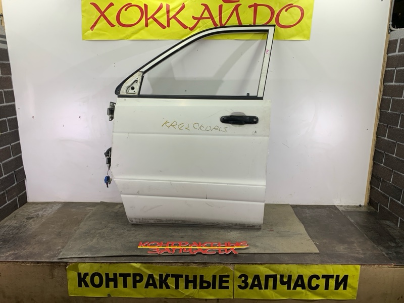 Дверь боковая Toyota Lite Ace KR42V 7K-E 10.1996 передняя левая