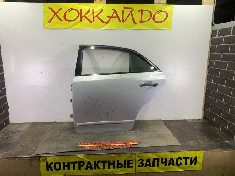 Дверь боковая Toyota Premio NZT260 1NZ-FE 06.2007 задняя левая