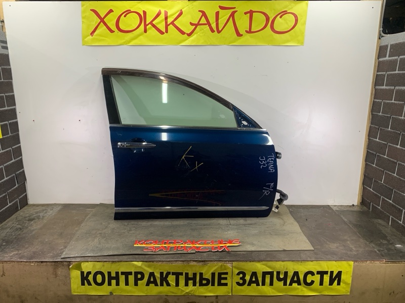 Дверь боковая Nissan Teana J32 VQ25DE 02.2008 передняя правая