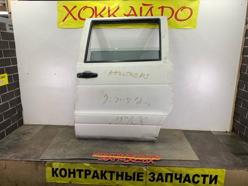 Дверь сдвижная Toyota Lite Ace KR42V 7K-E 10.1996 задняя левая