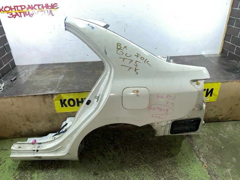 Крыло Toyota Belta SCP92 2SZ-FE 12.2005 заднее левое
