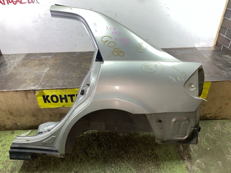 Крыло Nissan Tiida Latio SC11 HR15DE 10.2004 заднее левое