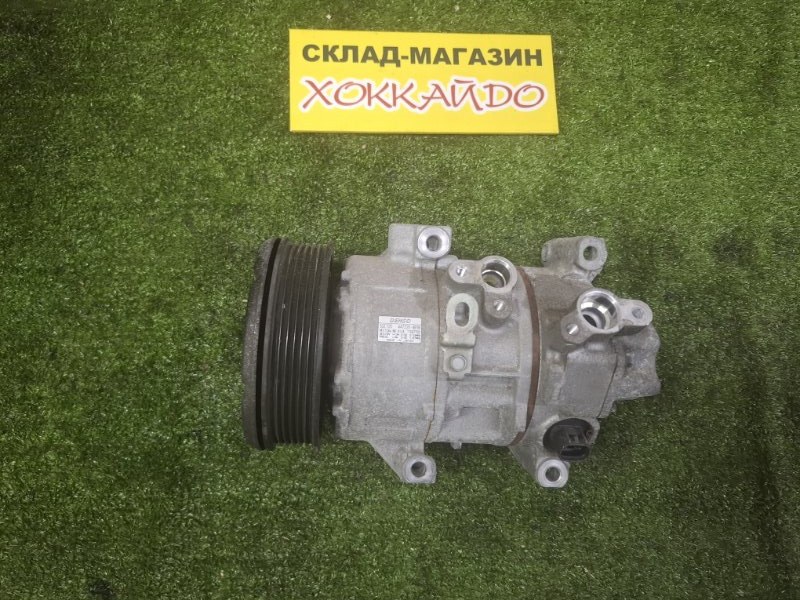 Компрессор кондиционера Toyota Wish ZNE10G 1ZZ-FE 09.2005