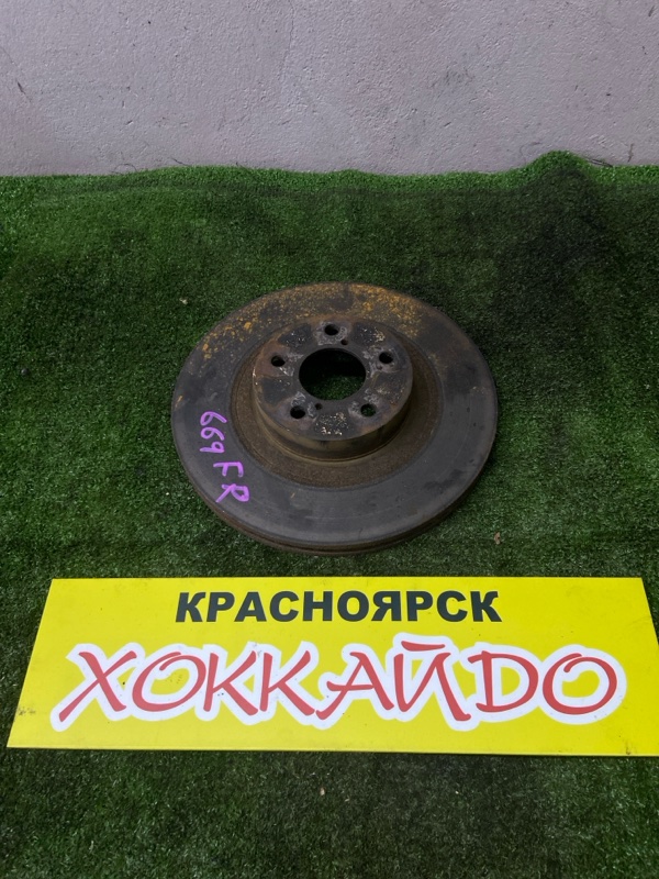 Диск тормозной Subaru Exiga YA5 EJ205 06.2008 передний