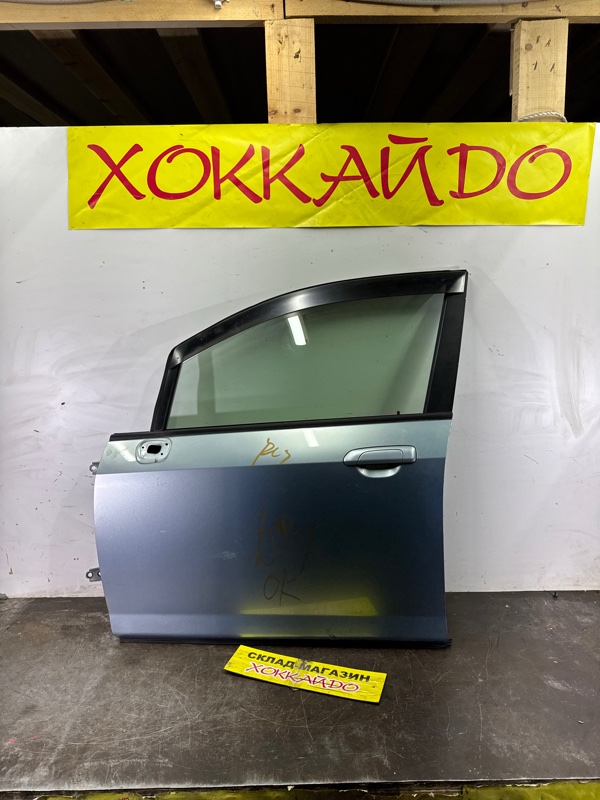 Дверь боковая Honda Fit GD1 L13A 06.2001 передняя левая