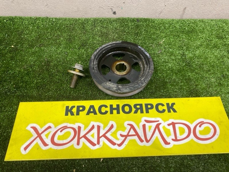 Шкив коленвала Toyota Voxy ZRR70W 3ZR-FAE 06.2007