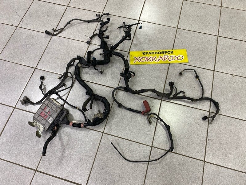 Электропроводка мотора Toyota Voxy ZRR70W 3ZR-FAE 06.2007