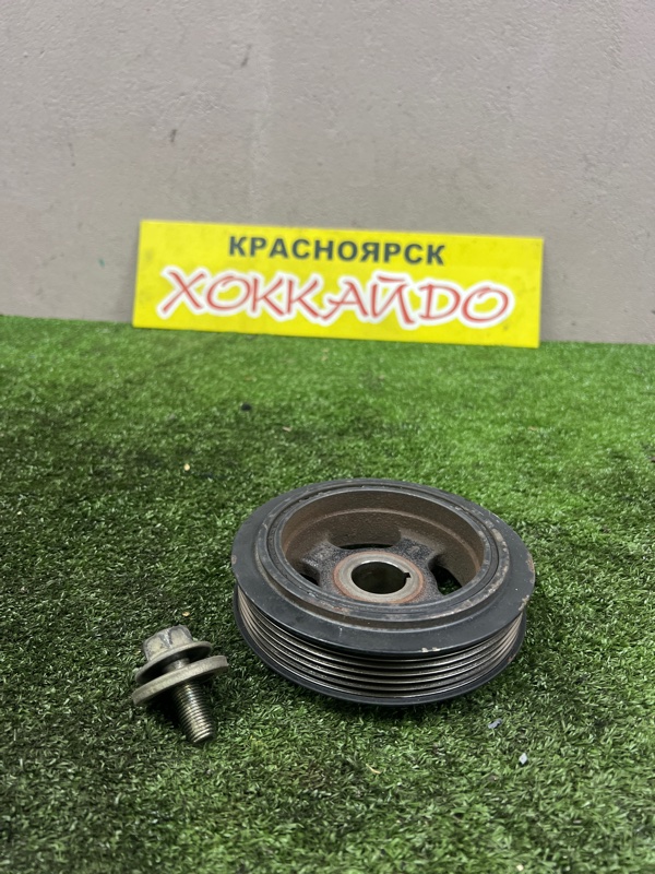 Шкив коленвала Toyota Opa ZCT10 1ZZ-FE 05.2000 (б/у)