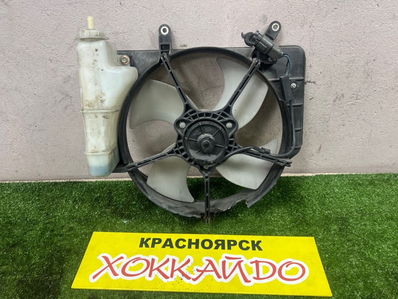 Вентилятор радиатора двигателя Honda FIT GD1 L13A 06.2001 (б/у)