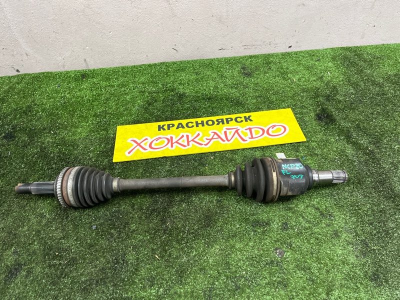 Привод Toyota Funcargo NCP20 2NZ-FE 08.1999 передний левый (б/у)