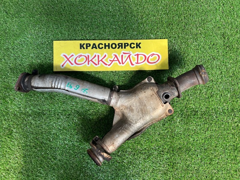 Труба приемная глушителя Mitsubishi Pajero V45W 6G74 05.1997 (б/у)