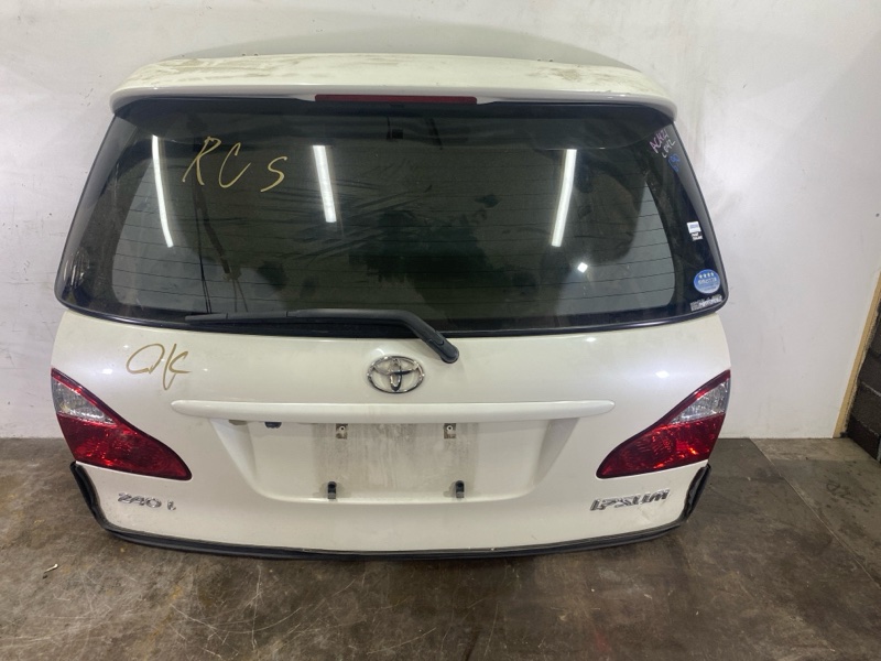 Дверь задняя багажника Toyota Ipsum ACM21W 2AZ-FE 10.2003 (б/у)