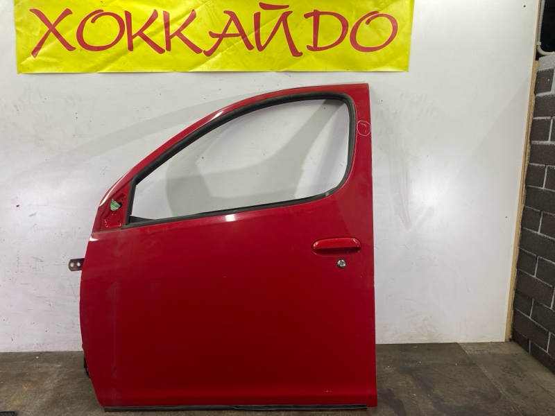 Дверь боковая Toyota Funcargo NCP20 2NZ-FE 08.1999 передняя левая (б/у)