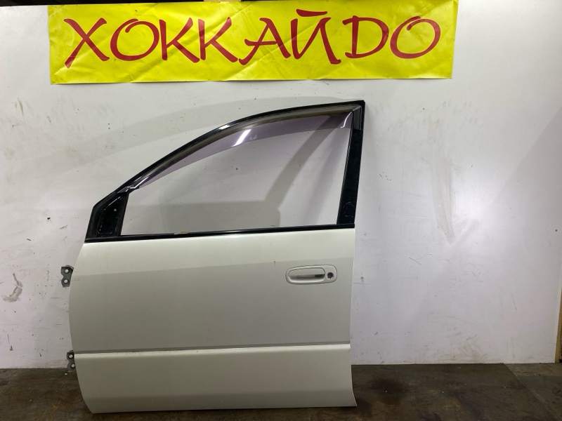 Дверь боковая Toyota Ipsum SXM10G 3S-FE 04.1998 передняя левая (б/у)