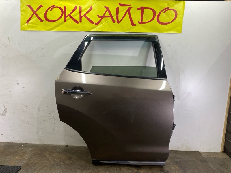 Дверь боковая Nissan Murano TZ51 QR25DE 09.2008 задняя правая (б/у)
