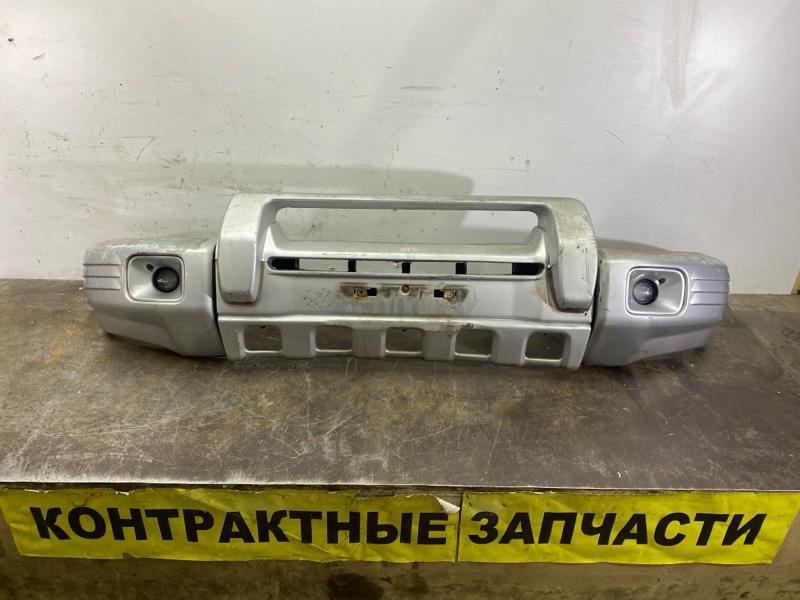 Бампер Mitsubishi Pajero V45W 6G74 05.1997 передний (б/у)