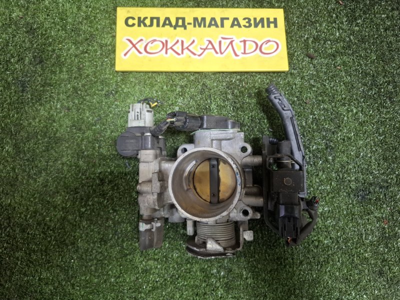 Заслонка дроcсельная Honda Fit GD1 L13A 06.2001 (б/у)