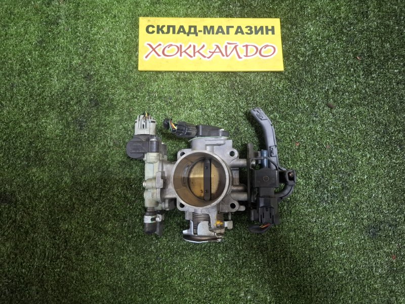 Заслонка дроcсельная Honda Fit GD3 L13A 12.2005 (б/у)
