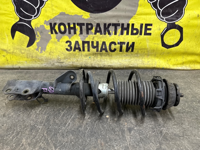 Стойка подвески Honda FIT GD1 L13A 06.2001 передняя левая (б/у)